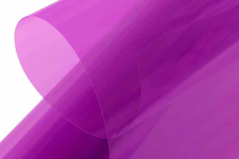 KAVAN Bügelfolie - transparent hellviolett